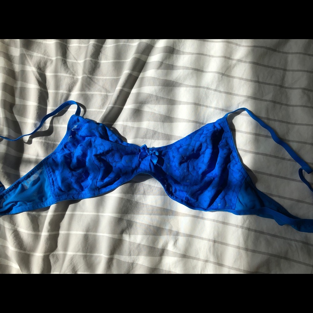 Savage X Fenty blue bralette size M